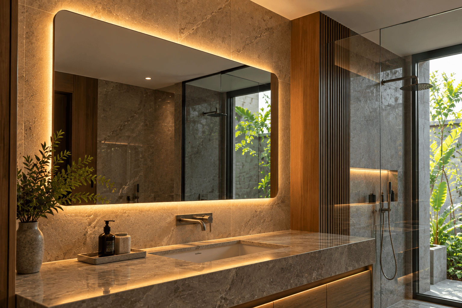 Cermin Kamar Mandi Backlit GALLERY