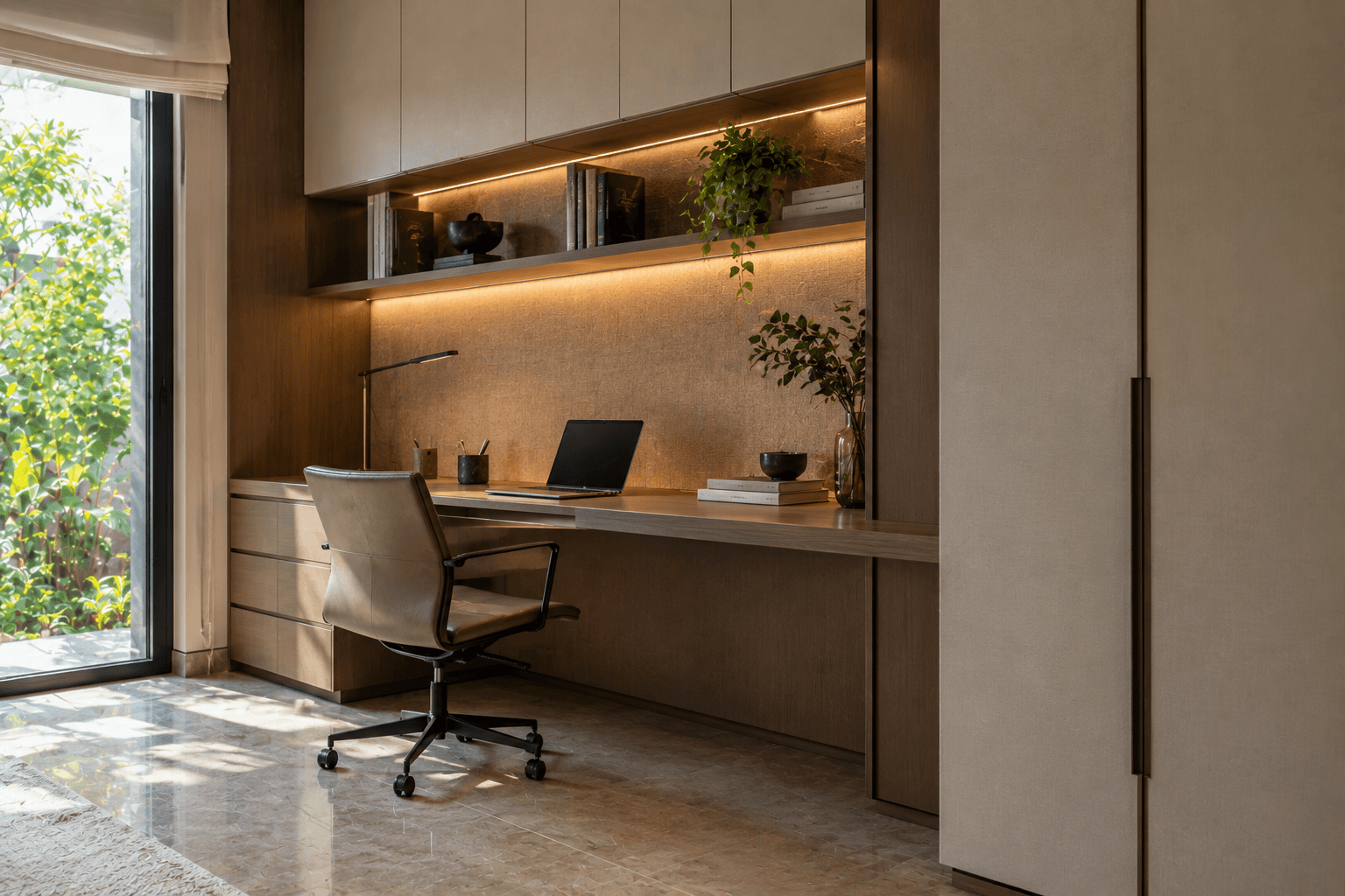 Meja Kerja Built-in GALLERY
