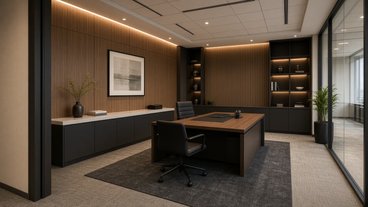 Fit-out Kantor / Corporate fotorealistik