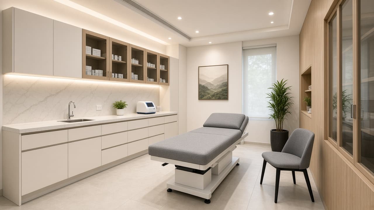 Fit-out Klinik / Medical fotorealistik
