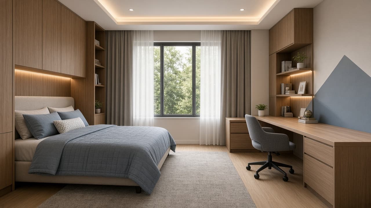Kamar Anak fotorealistik